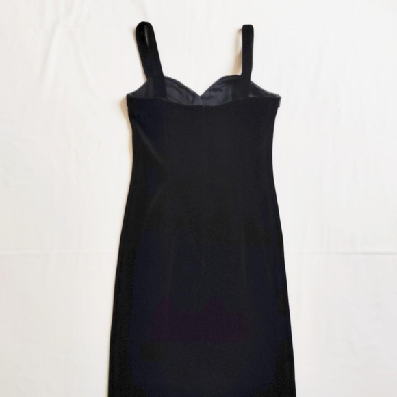 Black Velvet Dress - Picture 3 of 4